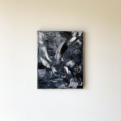 Original Abstract Acrylic Canvas Painting 