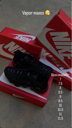 Vapor maxes