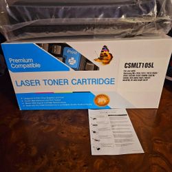 BRAND NEW AND SEALED...
Compatible Toner Samsung Copier Printer Fax CSMLT 105L For Use With: SF-650/650P/ML-1910/2525/2525W/2580N/SCX-4600/4623F/4623F