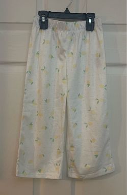 Brand new Girls Gap Kids lemon print PJ pants (no top) size 4T