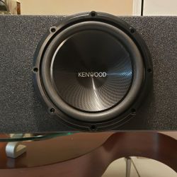 Brand NEW KENWOOD SUBWOOFER 12" With BOX