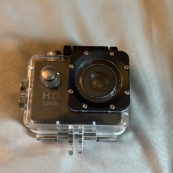 BRAND NEW Action Camera WITH WATERPROOF CASE