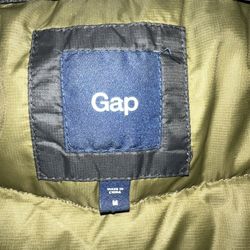 GAP Mens Puffer Jacket With Hood