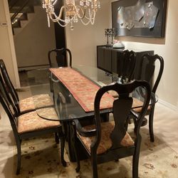 Dining Room Table And Buffet