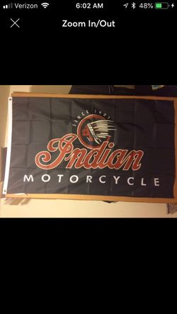 Indian motorcycles 3x5 ft banner 20.00 each