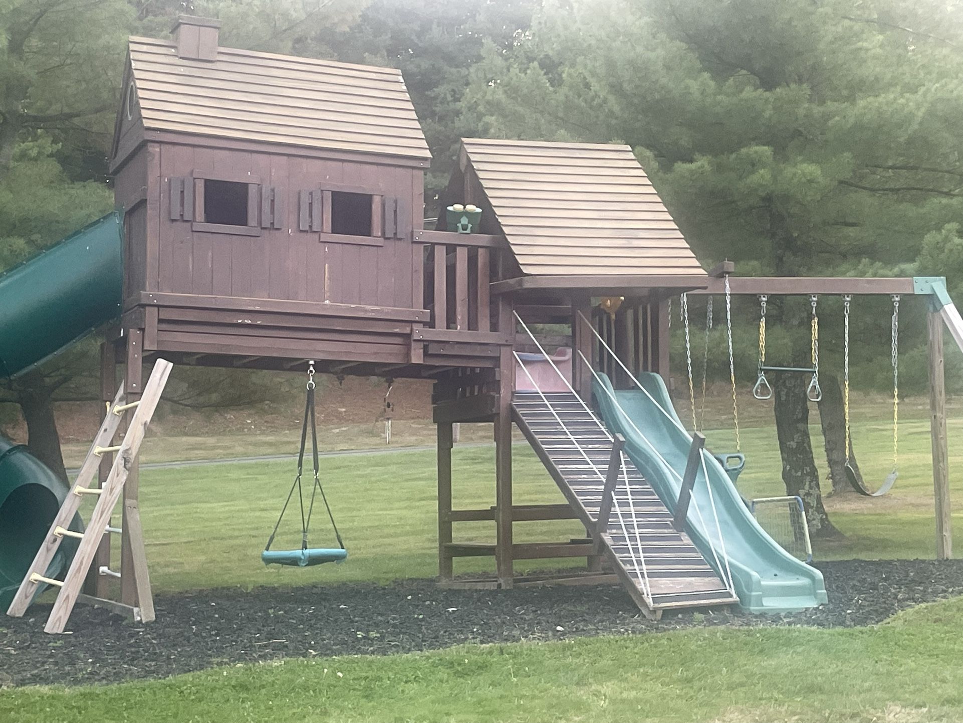 Playscape For Parts Or Whole Unit Eastern Jungle Gym- Quality Unit