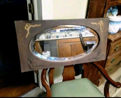 Antique Western Mirror