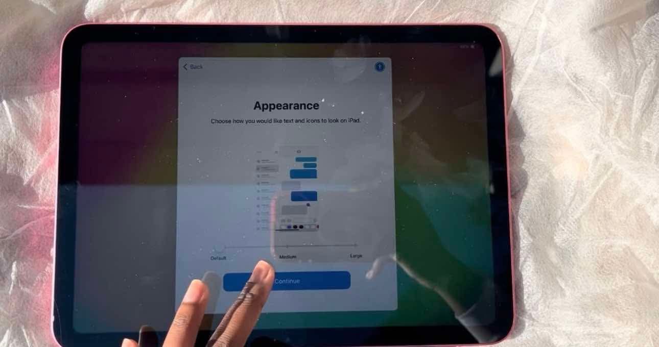 pink Unlocked iPad 10th Gen