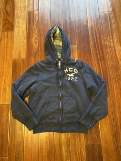 Men abercrombie and fitch AF authentic jacket hoodie warm soft suéter chaqueta brand new hollister nueva