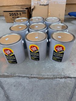 9 gallons fluid film black powerful rust & corrosion protection $30 each
