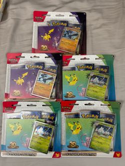 Pokemon 30th tech stickers