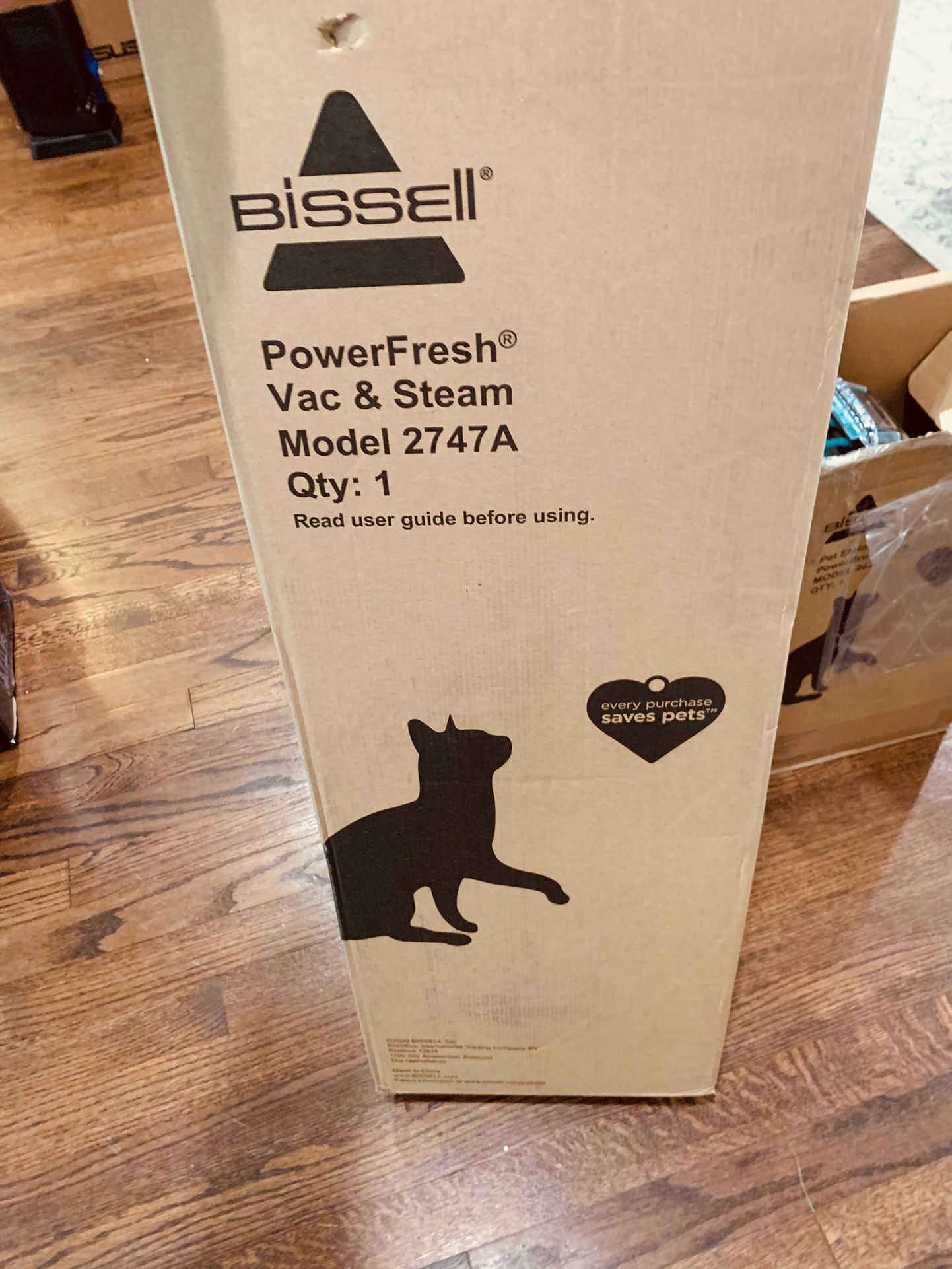 Bissell power fresh Vac and steam Hard Floor Cleaning Mop