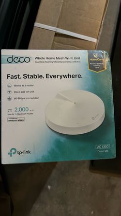 Deco M5 mesh wifi routers NEW
