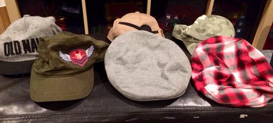 Boys hats.
