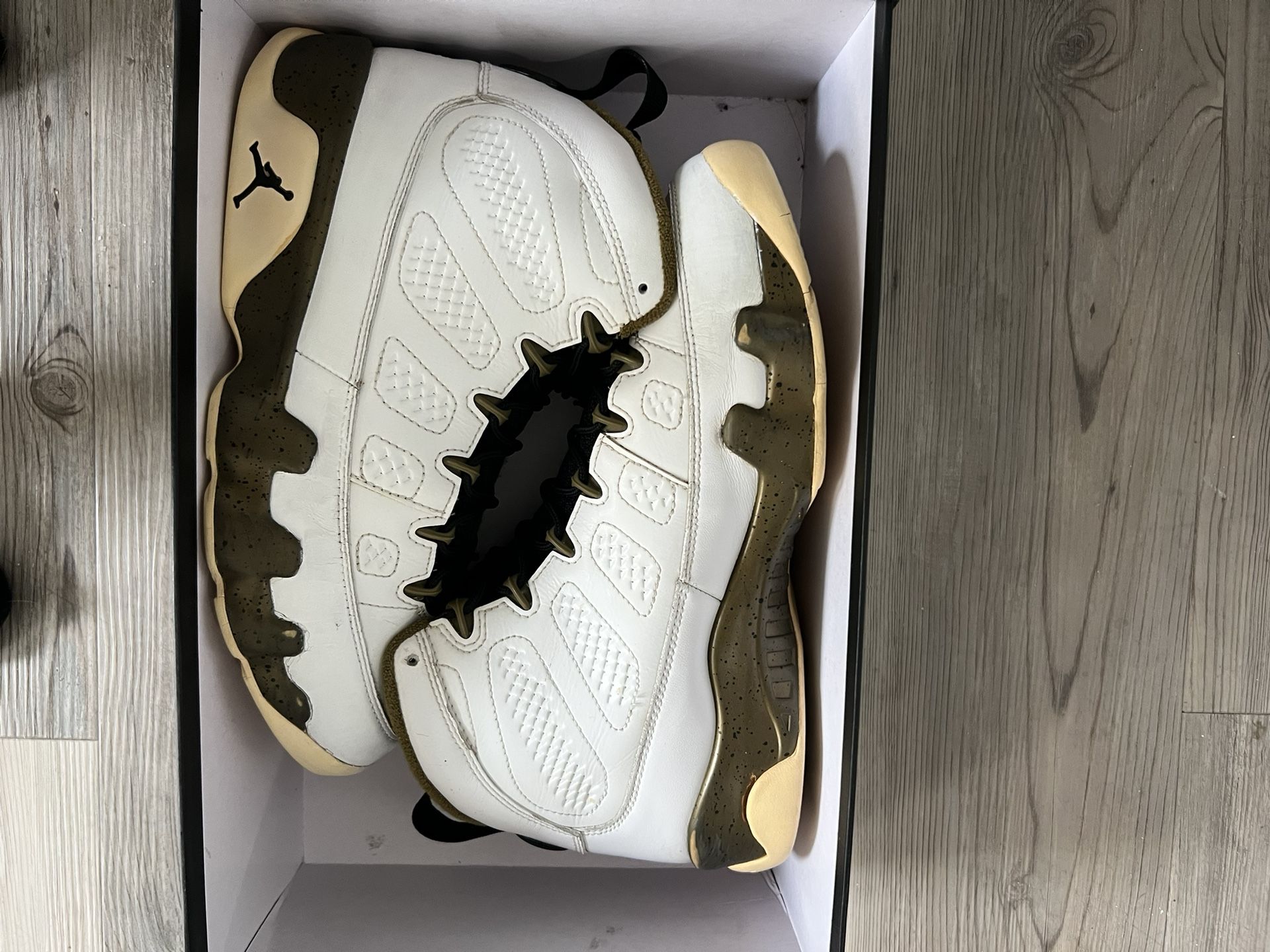 Jordan 9's " Statue "