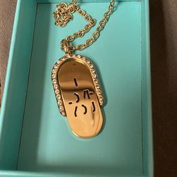 I Love You Spin Necklace