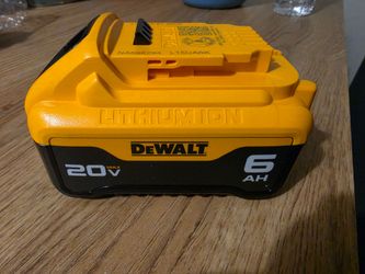Dewalt 20V 6AH Battery