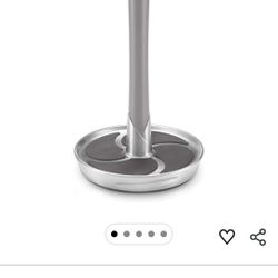 **NEWISH Polder Fleur Single-Tear Paper Towel Holder (Stainless Steel) - Weighted Base!**