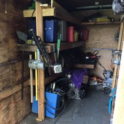 Complete Set Of Construction Tool Multiple Saws Beams Laser Nail Guns Gas Compressor 2 Electric Compressors Sawzalls Dewalt Chopsaw Etc Etc  Make Offe