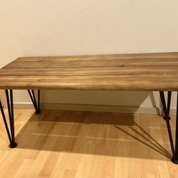 Midcentury Modern Bench | Dining Bench | Wood Bench