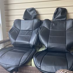 Custom Leather Seat Covers For Dodge Charger