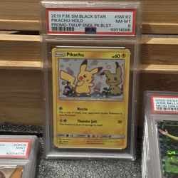 Pikachu sm162 PSA 8