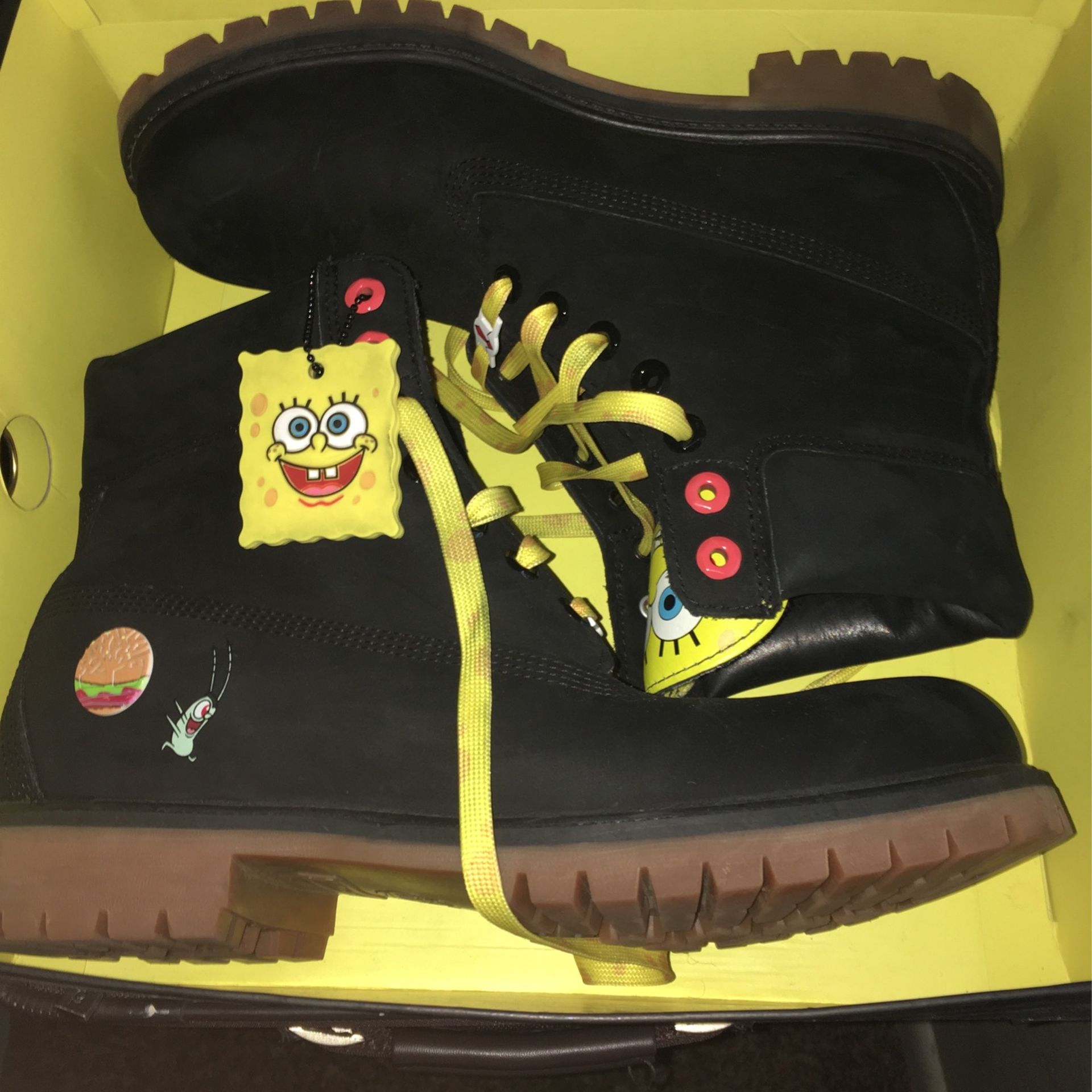 Sponge Bob Timberland Boots
