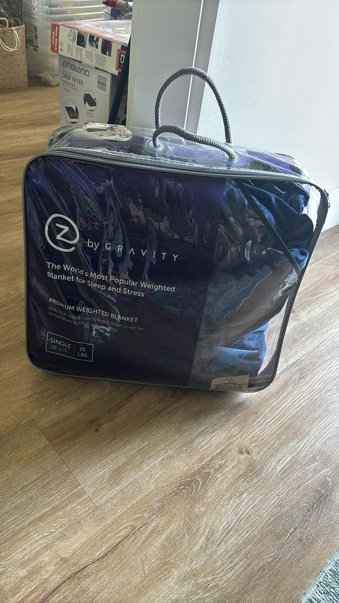 Z by Gravity Weighted Blanket Blue