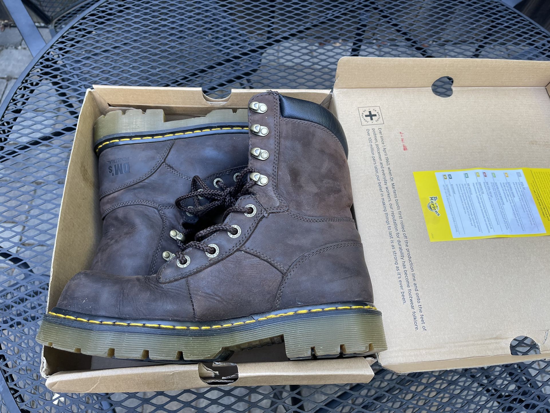 Dr. Martens Industrial Steel Toe Work Boots