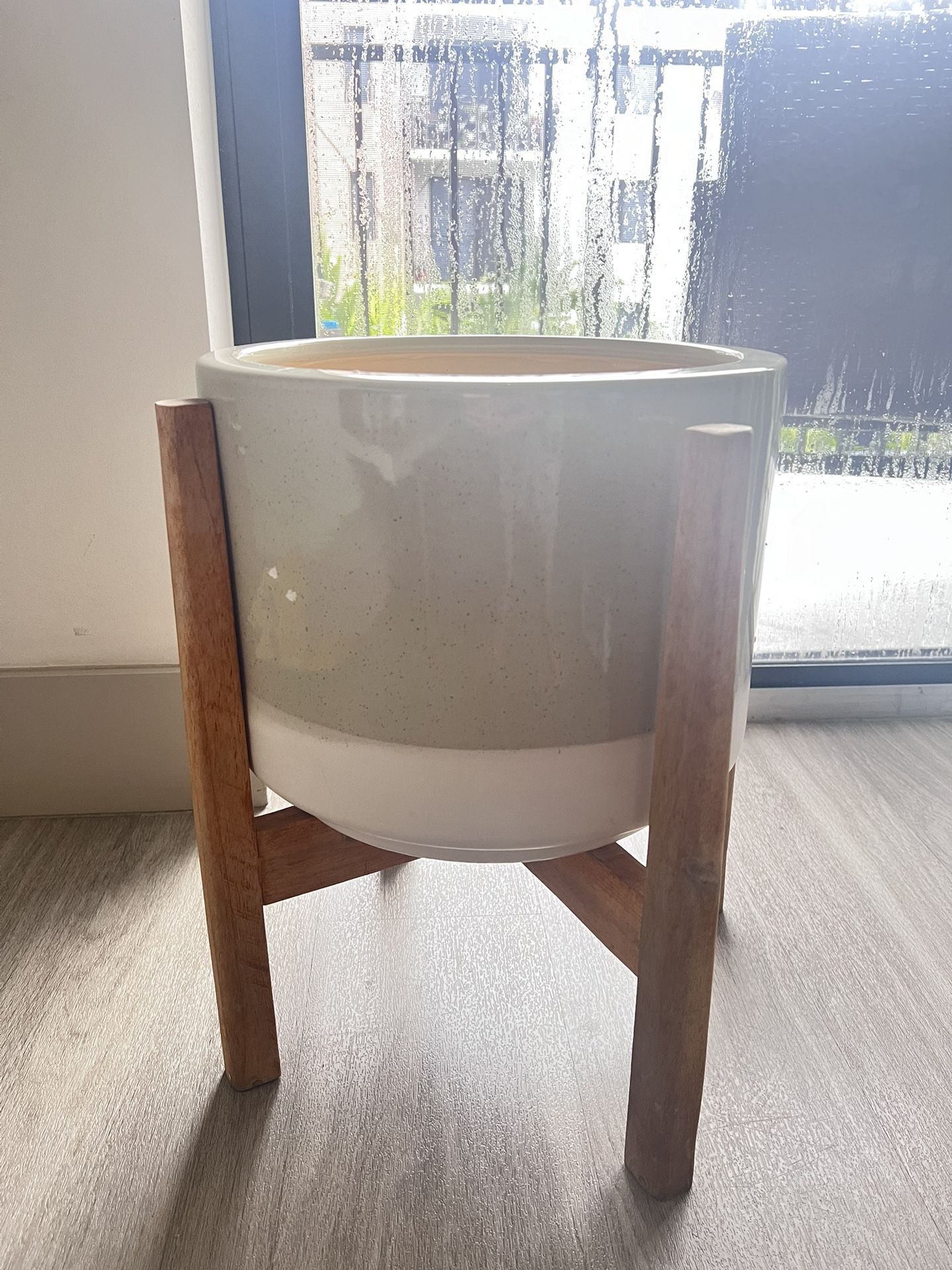 Artistic Accents Footed Ceramic Planter