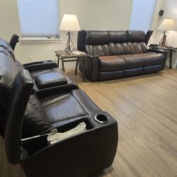 ✨ Recliner Sofa Set – 3+2 Configuration | Great Condition ✨