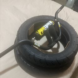 Brand New 12 And 14 Inch Super moto Tires, Odi Grips, 7/8 Standard Pro Taper e-bike Handle Bars