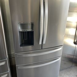 Whirlpool Refrigerator 4 Door French Door Stainless Steel