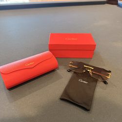 Frameless Cartier Glasses