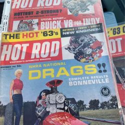 Hotrod magazines