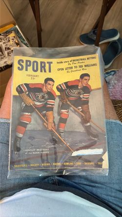 Sport Magazine February Bentley Brothers Black Hawks