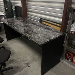 Black Desk Marble 