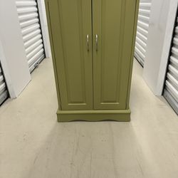 Wooden Accent Storage Cabinet