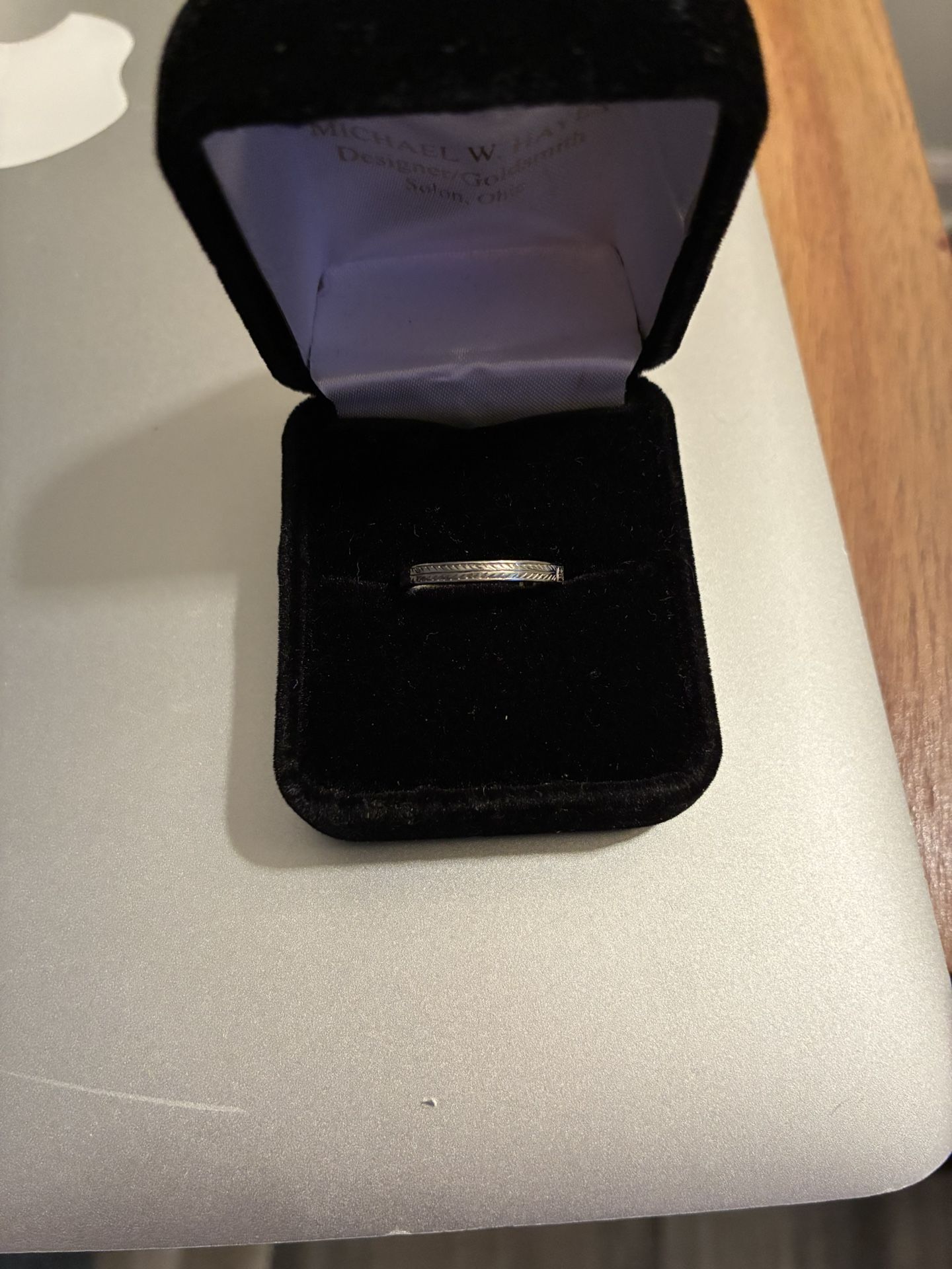 1(contact info removed)s WG Art Deco Ring Size 6