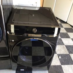 #223 New Black Samsung Front Load Washer