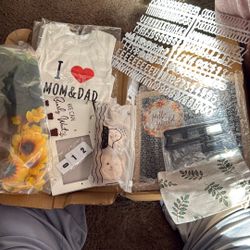 Baby Keepsake /pregnancy Announcement/gender Reveal Setup