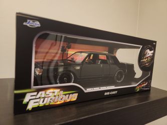 Fast And Furious Dom's 1987 Grand National 1:18 Diecast By Jada Toys