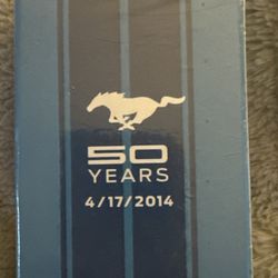 Ford Mustang 50th Anniversary Playing Cards