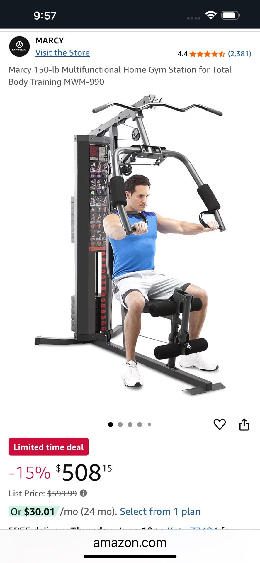 HOME GYM STILL IN BOX!!!!!