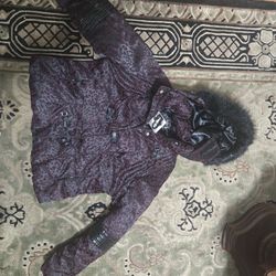 Baby Phat Cheetah Print Puffer