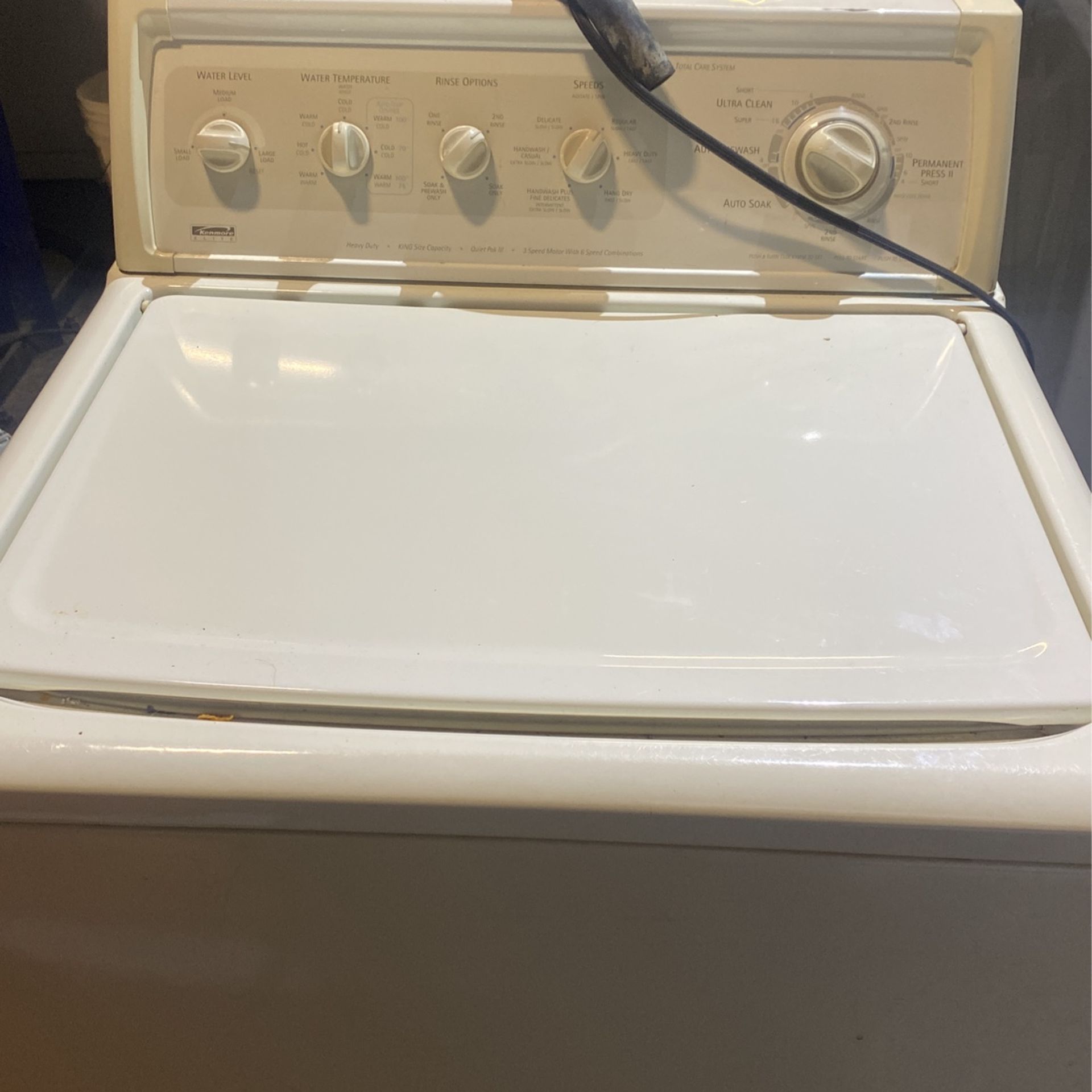 KENMORE WASHER MACHINE