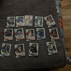 Basketball Cards And 1 Charizard Pokémon Card