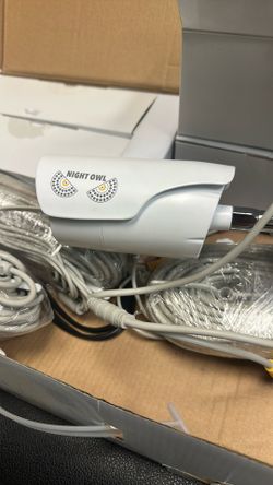 4 New Security Cameras, Missing 1 Cable