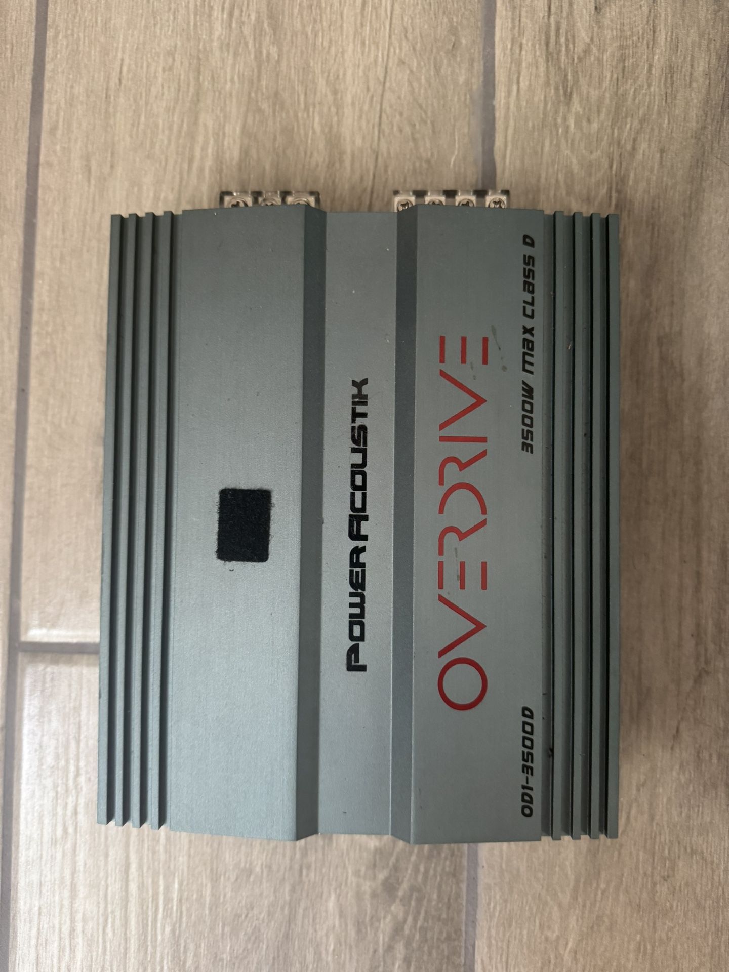 Kenwood 10in Sub In Rhino Line Box Plus Overdrive Amp