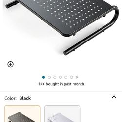 Desktop/Laptop Stand - Gray